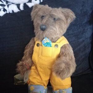 1996 Gallery of Teddy Bears With Goldfish by Ashton-Drake Bartholomew